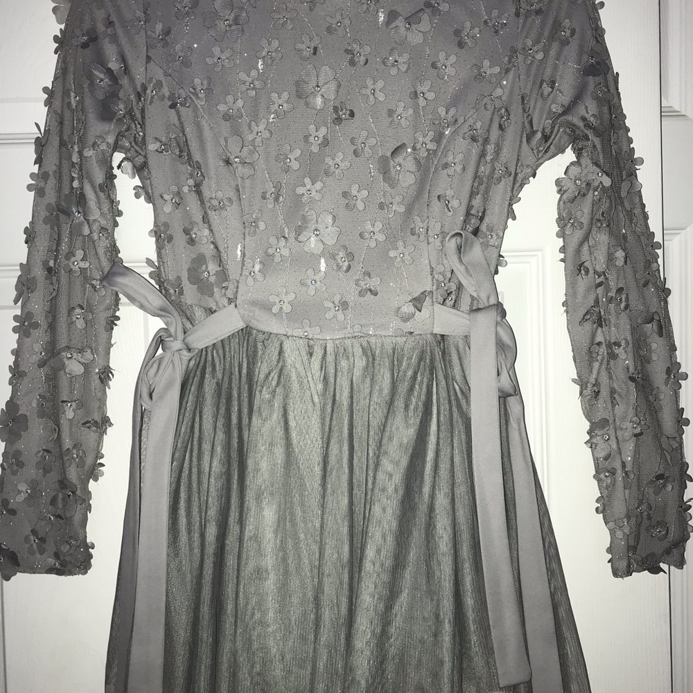 Unlined Crewneck wedding dress 6 - Picture 3 of 5
